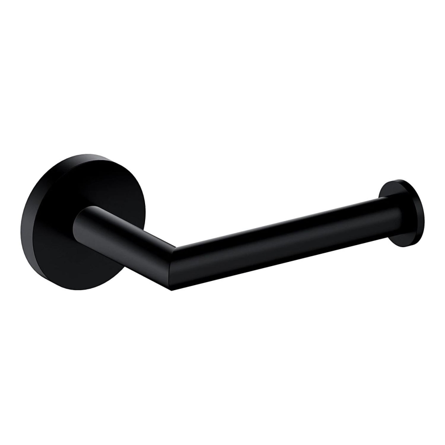 OMNIRES MP60510BL - Portarrollos de papel higiénico MODERN PROJECT mate negro