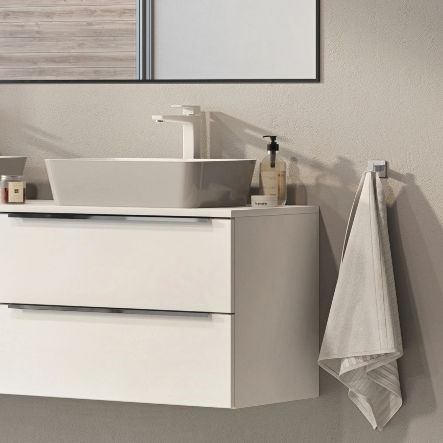 OMNIRES NL80115CR - Percha de pared NELSON cromo brillante