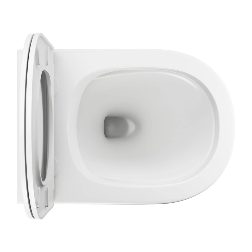 OMNIRES OTTAWAMWBM - Inodoro suspendido con asiento SoftClose OTTAWA cerámica/blanco mate