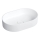OMNIRES OVOUNBM - Lavabo sobre encimera OVO 55x36 cm dolomita/blanco mate
