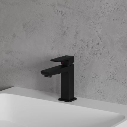 OMNIRES PM7410BL - Grifo de lavabo PARMA 15 cm negro mate