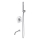 OMNIRES SYSYW01CR - Juego de baño con grifo empotrado Y cromo brillante