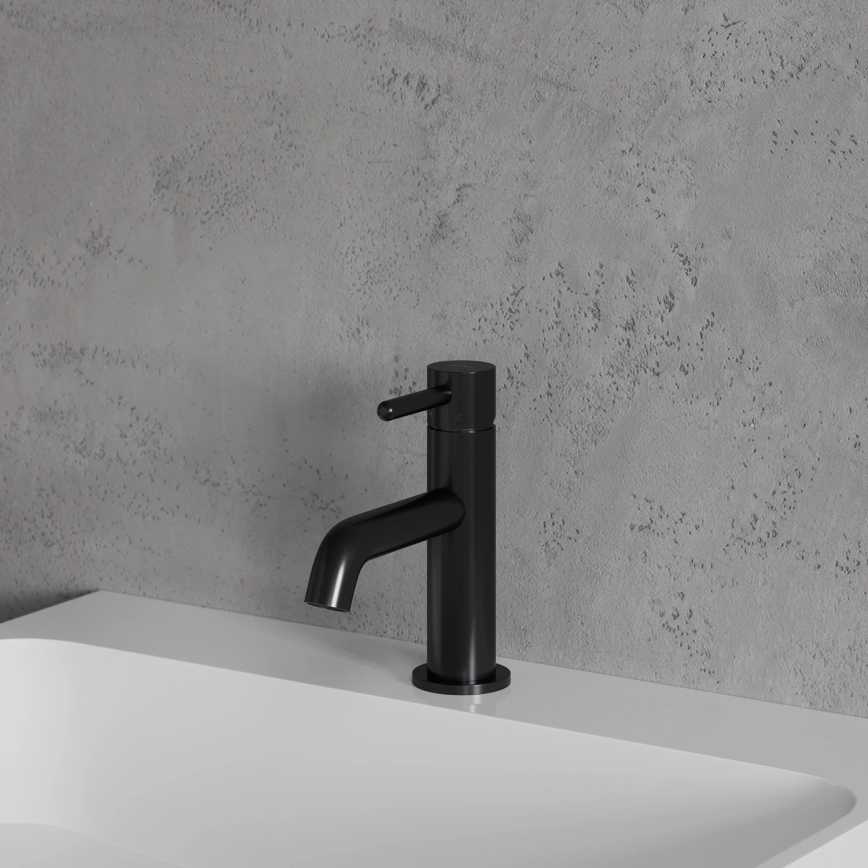 OMNIRES Y1210NBL - Grifo de lavabo Y 16,2 cm negro semimate