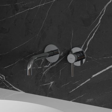 OMNIRES Y1215HCR - Grifo de lavabo para instalación empotrada Y cromo brillante