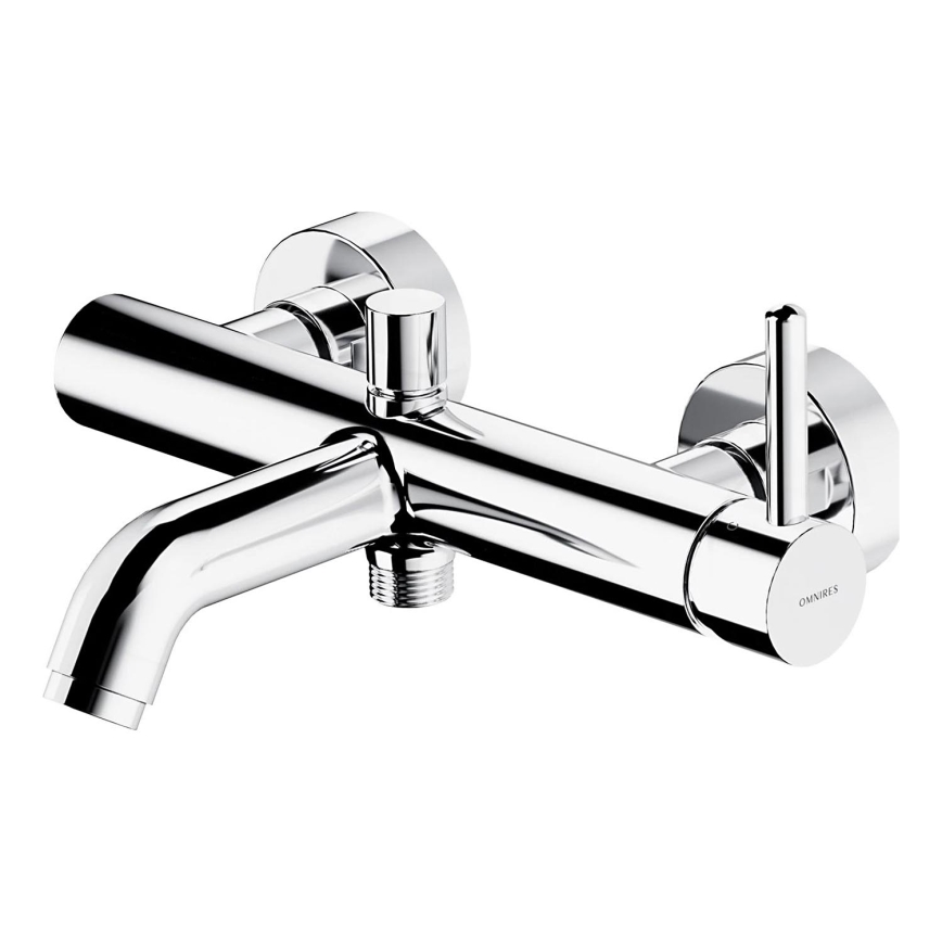 OMNIRES Y1230CR - Grifo de bañera Y cromo brillante