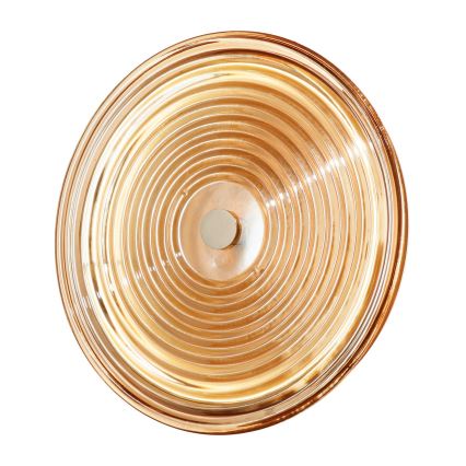 Ondaluce - Aplique de pared LED JOKEY LED/10W/230V beige ahumado