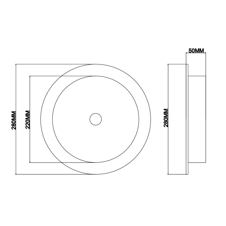 Ondaluce - Aplique de pared LED JOKEY LED/10W/230V beige ahumado