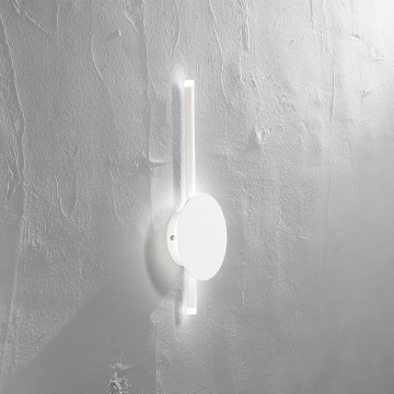 Ondaluce - Aplique de pared LED regulable JAMES LED/16W/230V blanco
