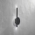 Ondaluce - Aplique de pared LED regulable JAMES LED/16W/230V negro