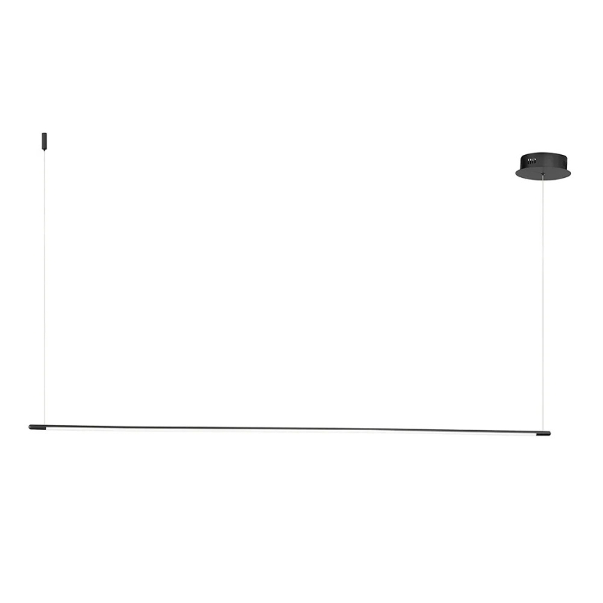 Ondaluce - Lámpara colgante LED regulable con cable GENIUS LED/28W/230V, negra