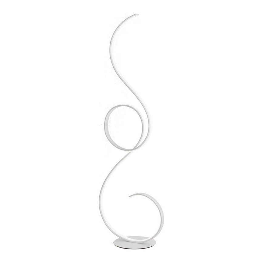 Ondaluce - Lámpara de pie LED regulable FLOK LED/44W/230V blanca