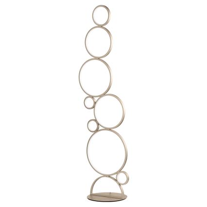 Ondaluce - Lámpara de pie LED regulable POIS LED/52W/230V dorada