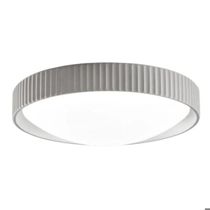 Ondaluce - Lámpara de techo LED CONCRETE LED/20W/230V Ø 41 cm hormigón/gris