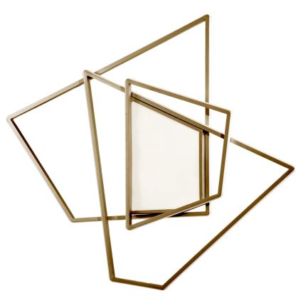 Ondaluce - Lámpara de techo LED regulable GALAXY LED/90W/230V dorada