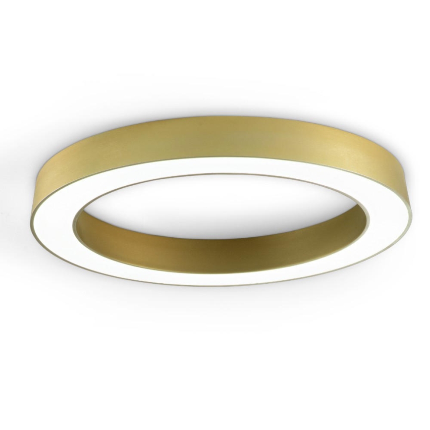 Ondaluce - Lámpara de techo LED regulable GLOBUS LED/40W/230V 3000/4000K Ø 60 cm dorada