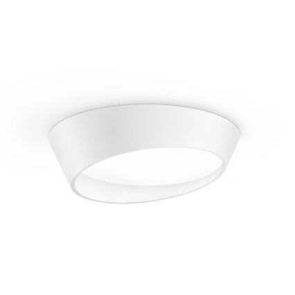 Ondaluce - Luminaria de techo LED regulable HALF LED/25W/230V 3000/4000K Ø 38,5 cm blanca