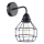 ONLI - Aplique ARAÑA 1xE27/15W/230V negro