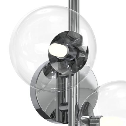 ONLI - Aplique de pared KIMBERLY 2xG9/6W/230V cromo brillante
