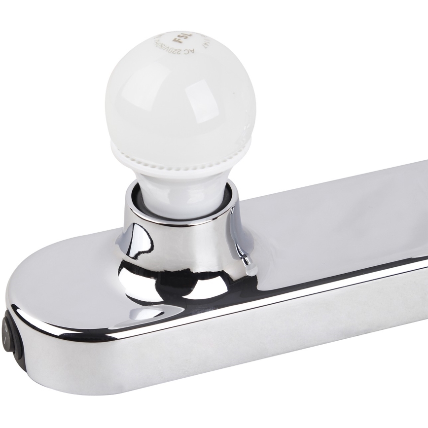 ONLI - Aplique HOLLYWOOD 5xE14/6W/230V cromo brillante