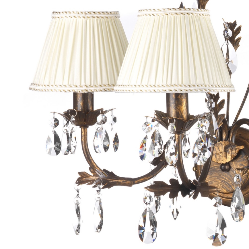 ONLI - Aplique KAREN 3xE14/6W/230V bronce
