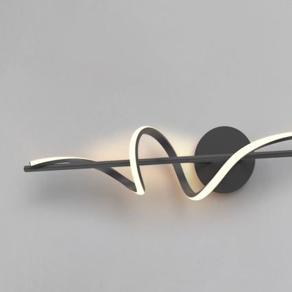 ONLI - Aplique LED TWIST LED/25W/230V 4000K negro