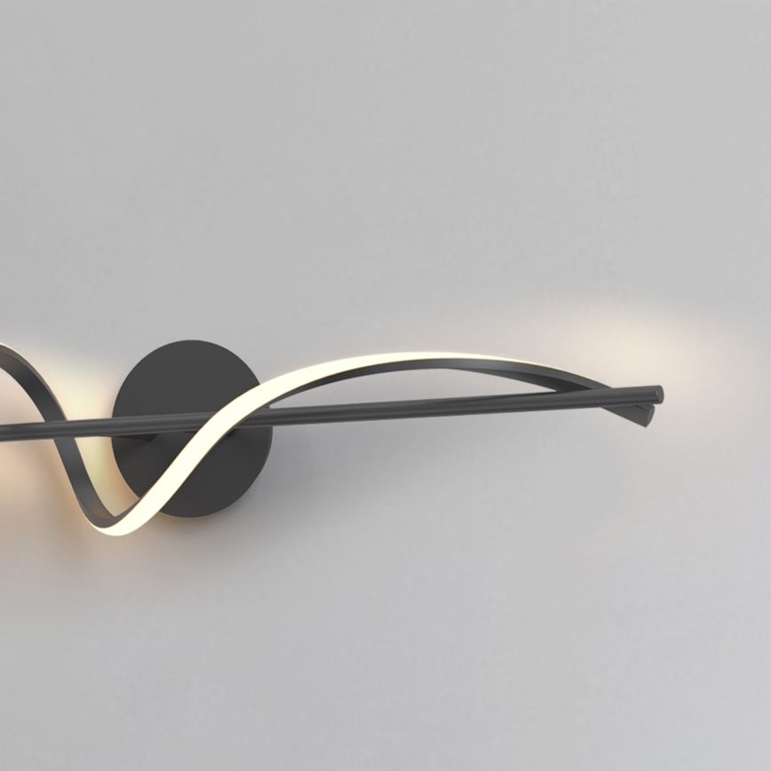 ONLI - Aplique LED TWIST LED/25W/230V 4000K negro