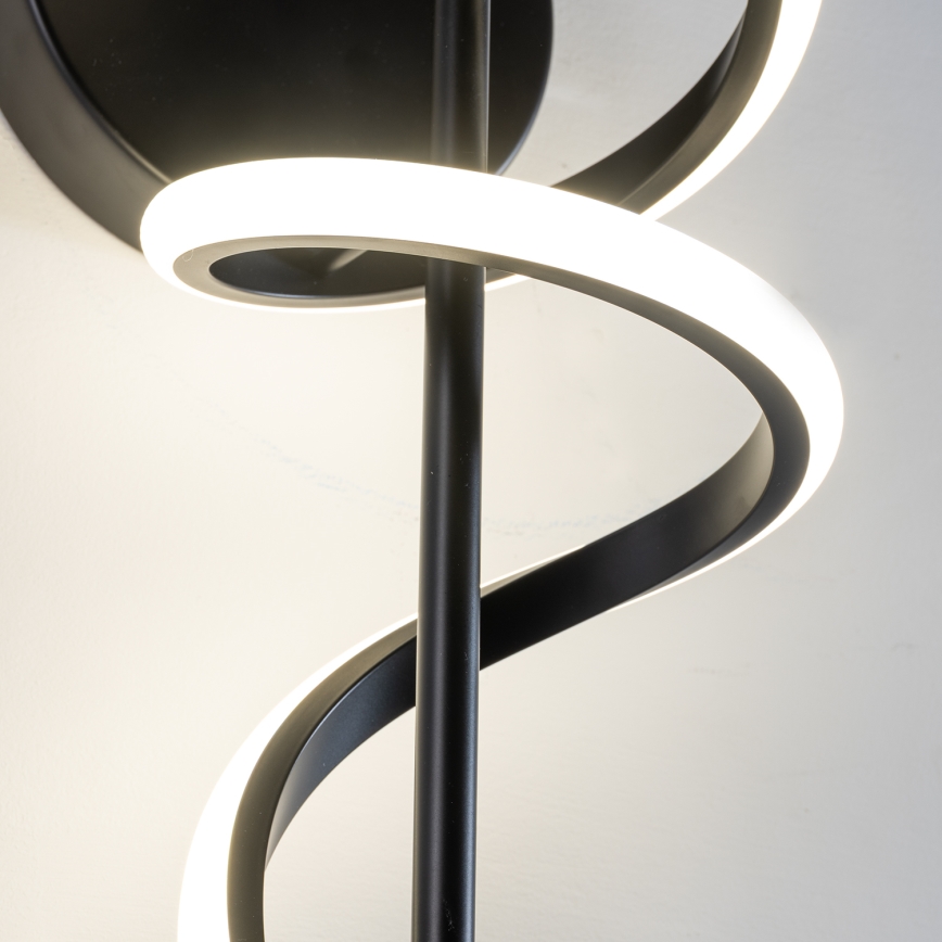 ONLI - Aplique LED TWIST LED/25W/230V 4000K negro