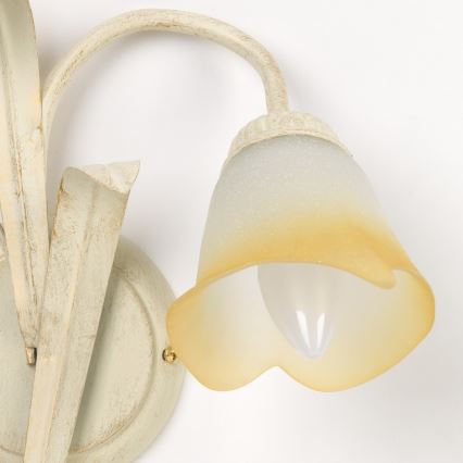 ONLI - Aplique LUCREZIA 1xE14/6W/230V color crema