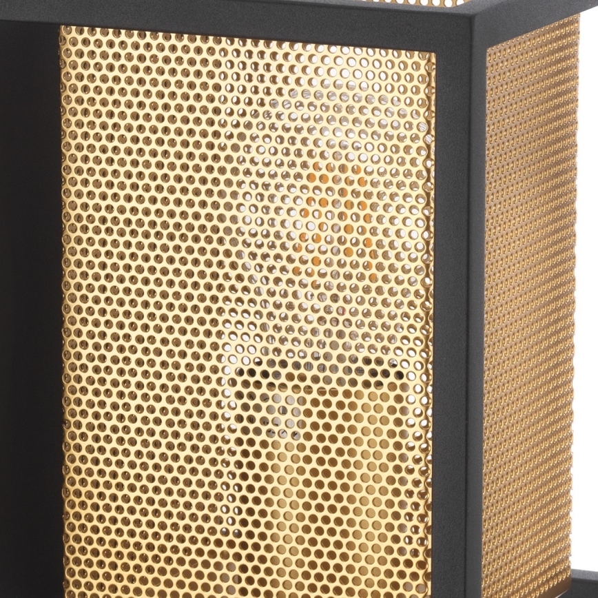 ONLI - Aplique MALIK 1xE27/22W/230V dorado/negro