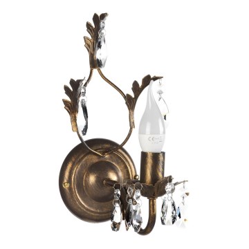 ONLI - Aplique TERESA 1xE14/6W/230V bronce