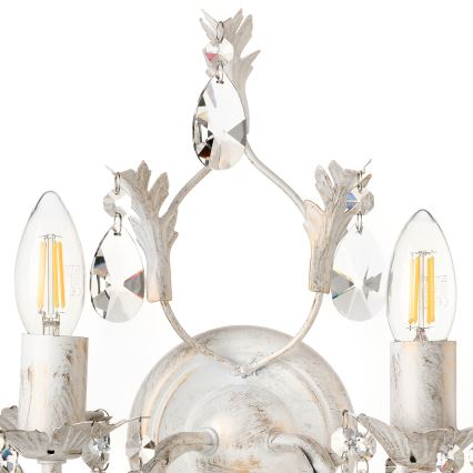 ONLI - Aplique TERESA 2xE14/6W/230V blanco