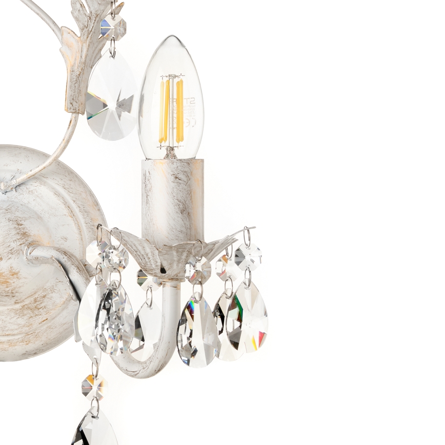 ONLI - Aplique TERESA 2xE14/6W/230V blanco