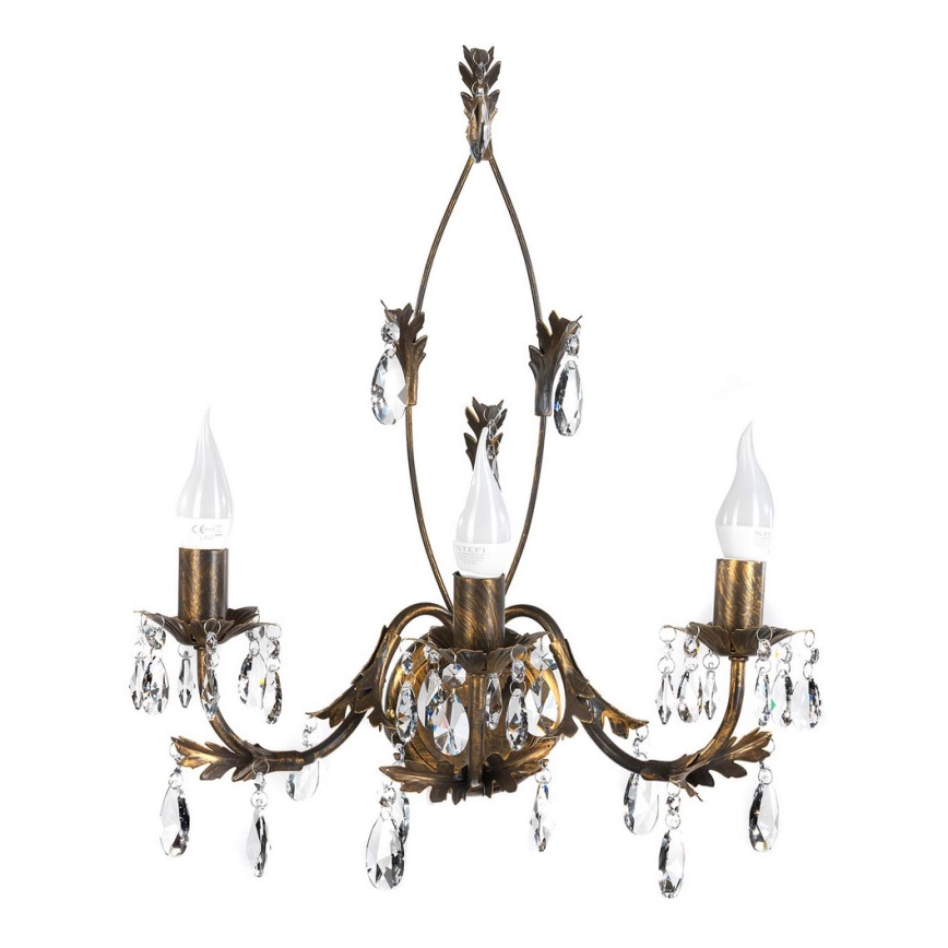 ONLI - Aplique TERESA 3xE14/6W/230V bronce