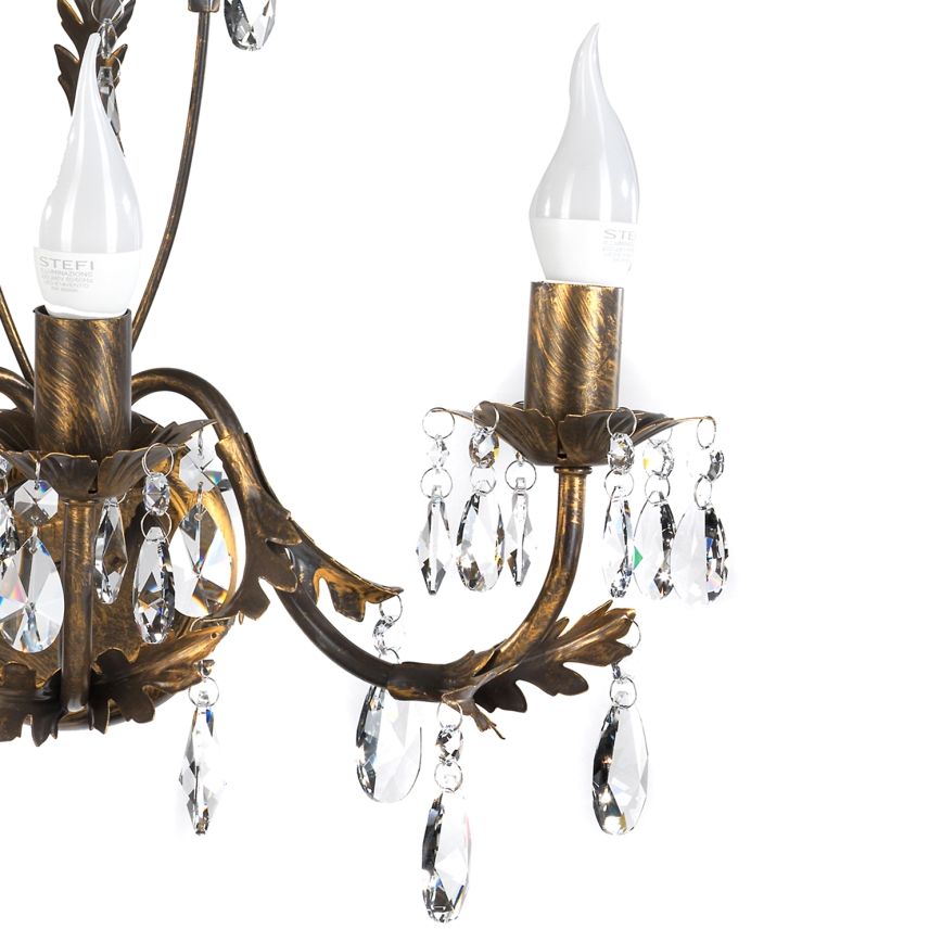 ONLI - Aplique TERESA 3xE14/6W/230V bronce
