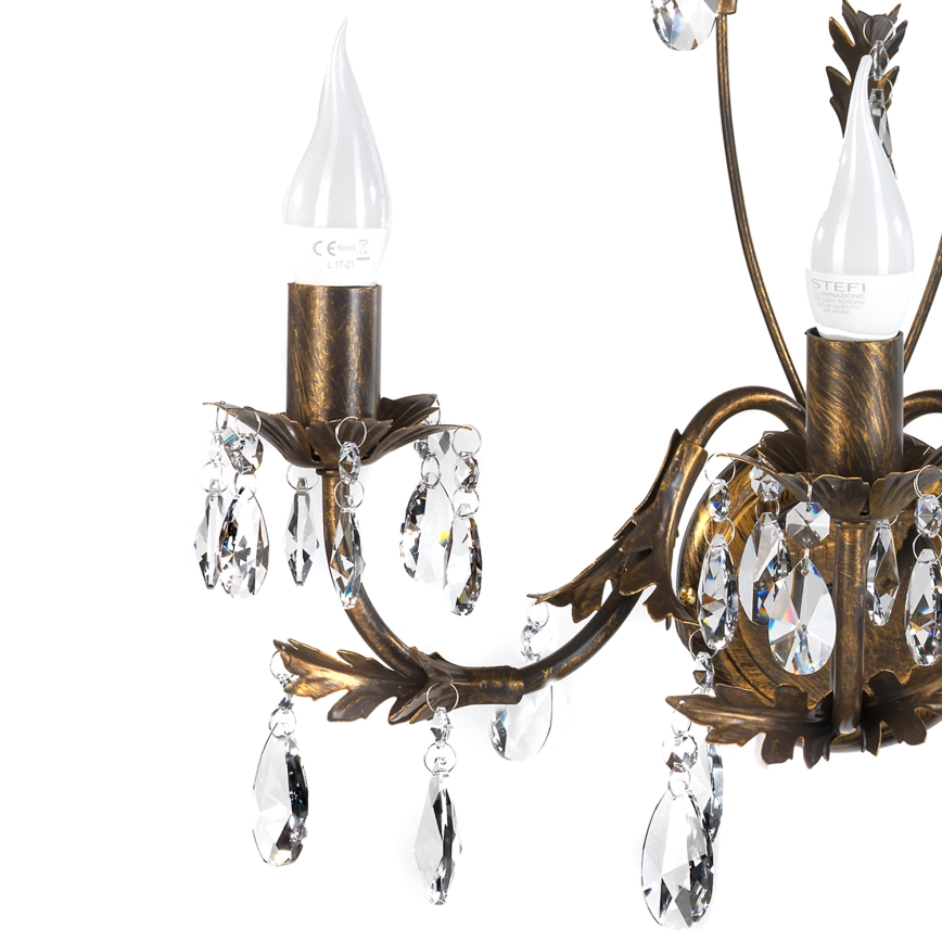 ONLI - Aplique TERESA 3xE14/6W/230V bronce