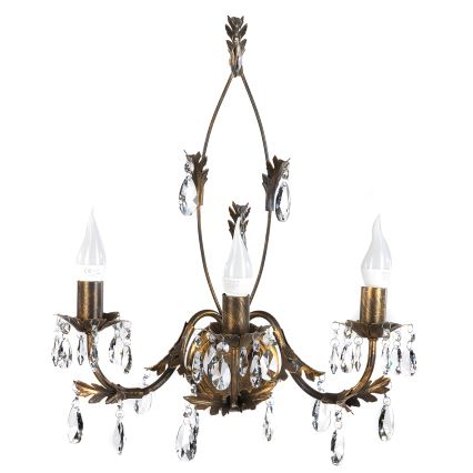 ONLI - Aplique TERESA 3xE14/6W/230V bronce