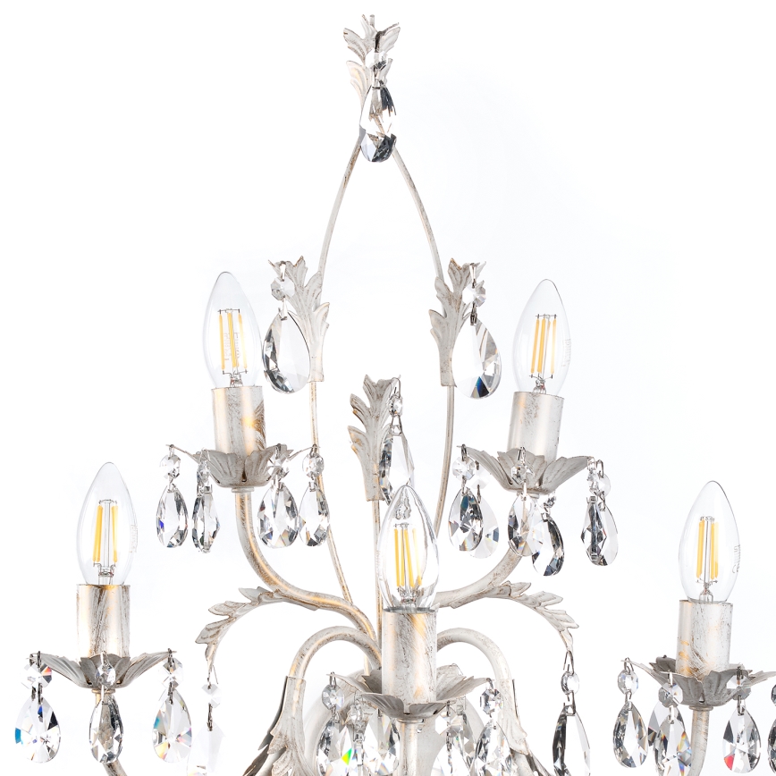 ONLI - Aplique TERESA 5xE14/6W/230V blanco