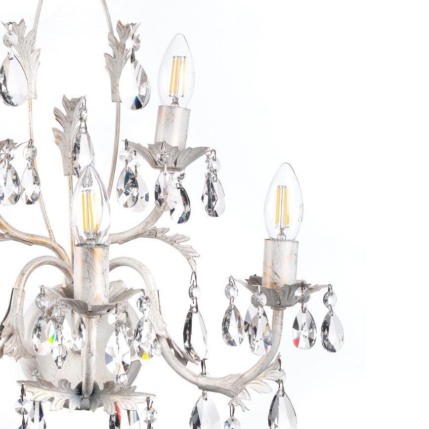 ONLI - Aplique TERESA 5xE14/6W/230V blanco