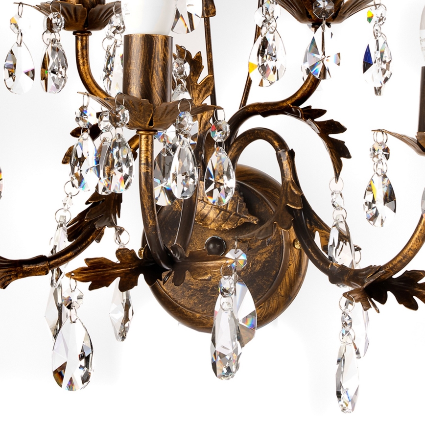 ONLI - Aplique TERESA 5xE14/6W/230V bronce