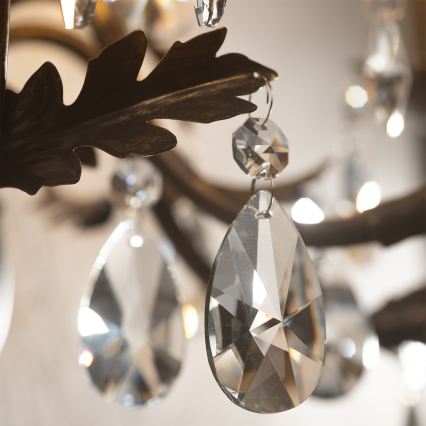 ONLI - Aplique TERESA 5xE14/6W/230V bronce