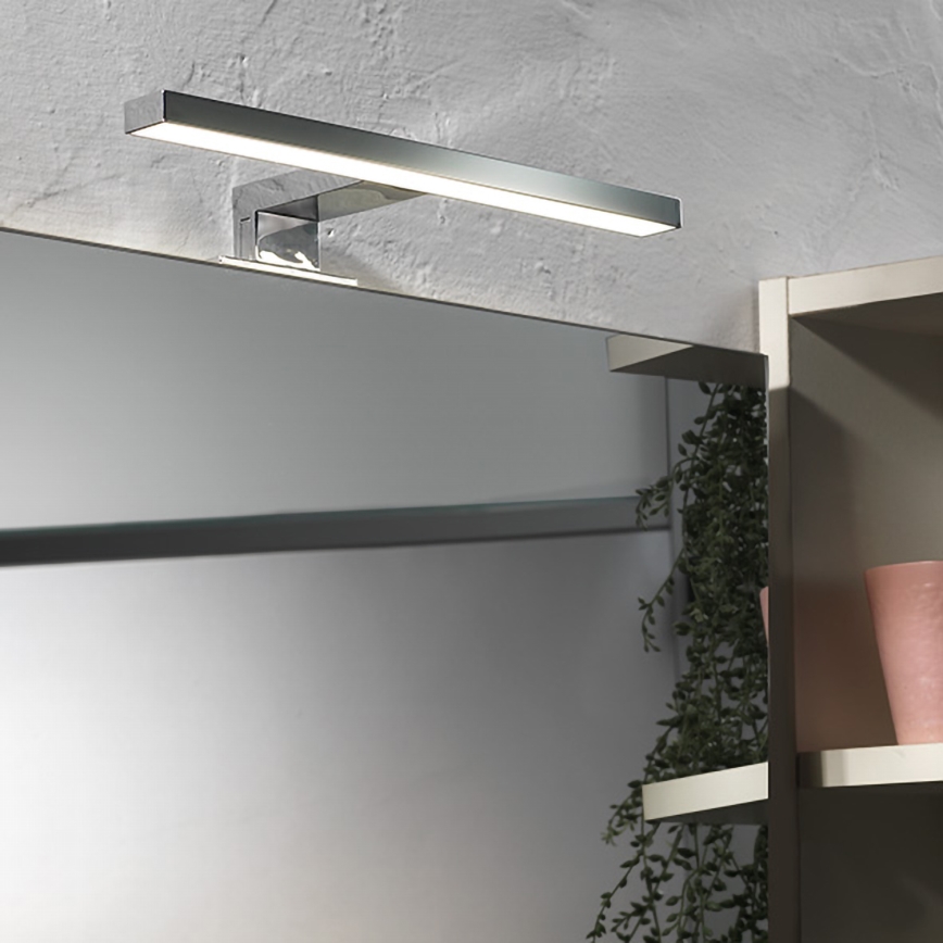 ONLI - Iluminación LED para espejos de baño NEMO LED/4,5W/230V 4000K 30 cm IP44 cromo brillante
