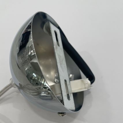 ONLI - Lámpara colgante BRUCE 1xE27/15W/230V diá. 45 cm cromo mate