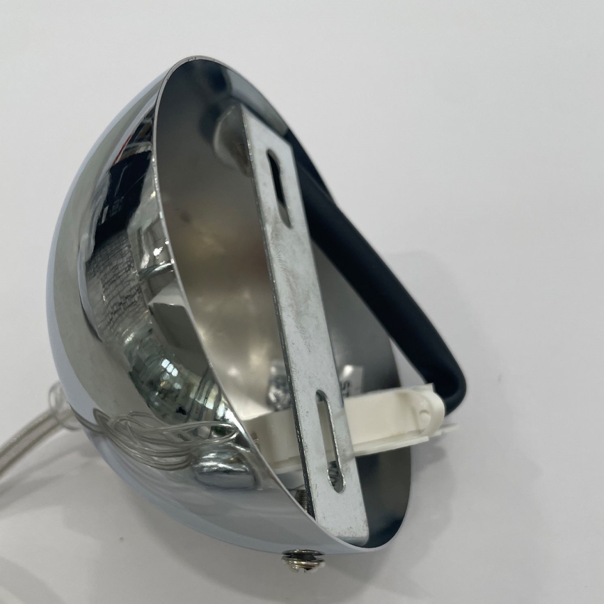 ONLI - Lámpara colgante BRUCE 1xE27/15W/230V diá. 45 cm cromo mate