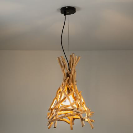 ONLI - Lámpara colgante con cable AGAR 1xE27/22W/230V