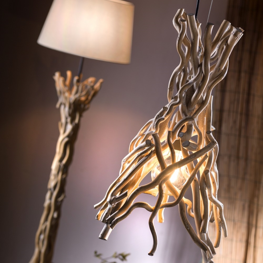 ONLI - Lámpara colgante con cable AGAR 1xE27/22W/230V