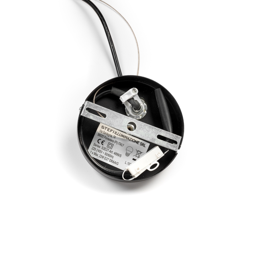 ONLI - Lámpara colgante con cable AGAR 1xE27/22W/230V