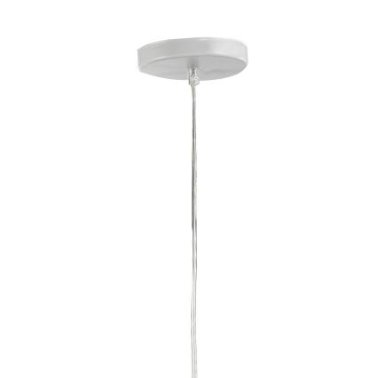 ONLI - Lámpara colgante con cable BOLLICINE 1xE27/15W/230V blanca