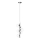 ONLI - Lámpara colgante con cable KIMBERLY 6xG9/6W/230V cromo brillante