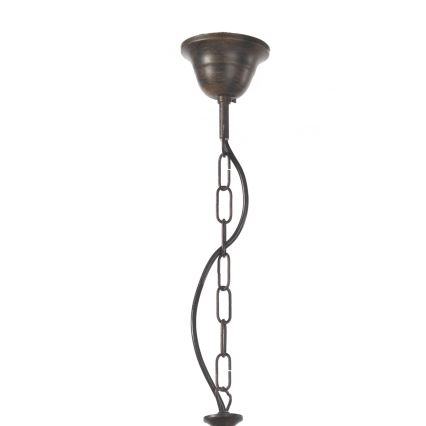 ONLI - Lámpara colgante con cadena AGAR 5xE14/6W/320V diá. 80 cm