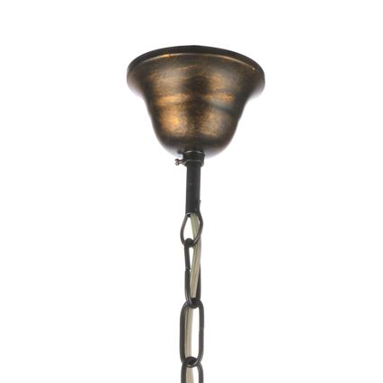 ONLI - Lámpara colgante con cadena GRETEL 5xE14/6W/230V